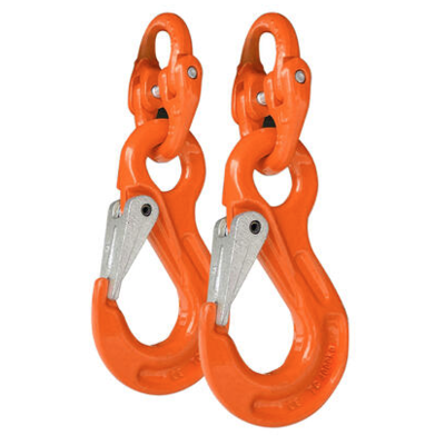 Chain safety hook set