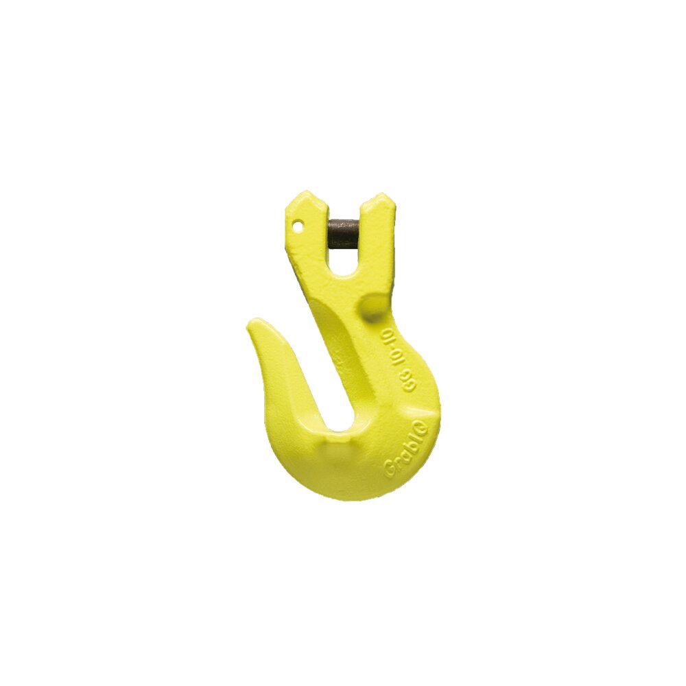 The Gunnebo Grabe Hook GG is designed with supporting lugs to avoid chain link deformation.