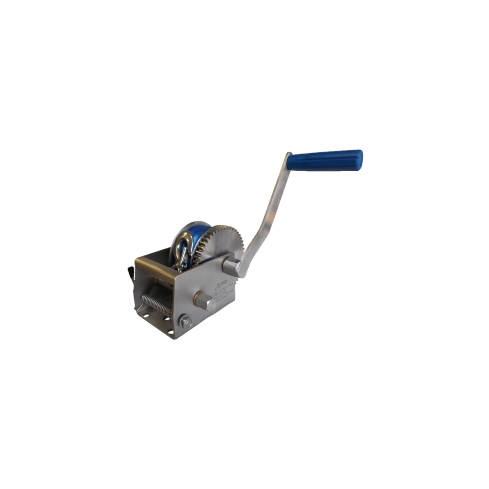 High-quality, durable winch suitable for hauling small, medium, or large vessels