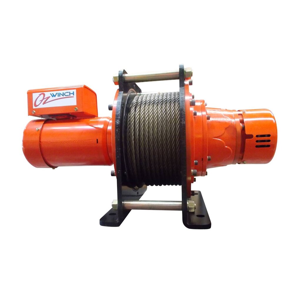 Electric Planetary Winch OzWinch side view 2