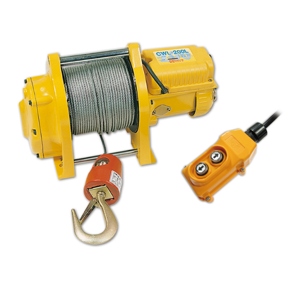 Electric Winch Pacific yellow