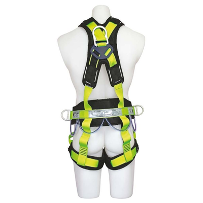 Back of Harness Spanset WaterWorks ERGO 1800, a reliable height safety harness for work at heights