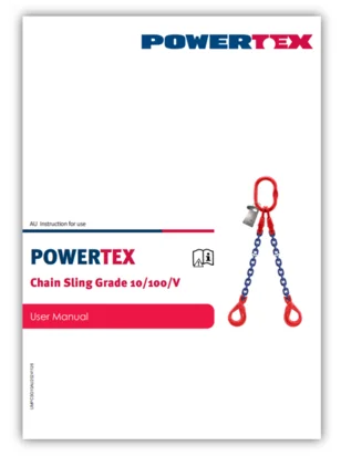 Grade 100 Powertex Chain Lifting Equipment Manual