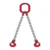 CERTEX Lifting's double leg chain sling.